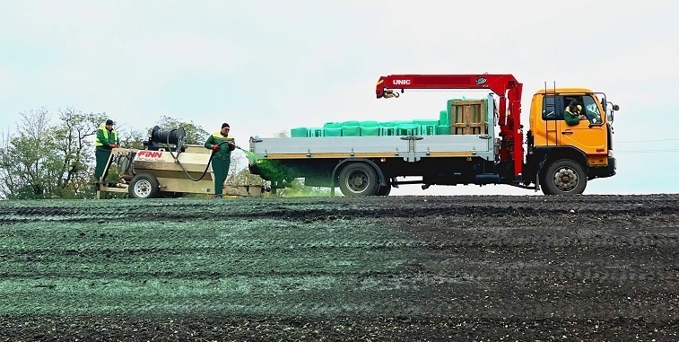 гидропосев обочин гидропосев обочин